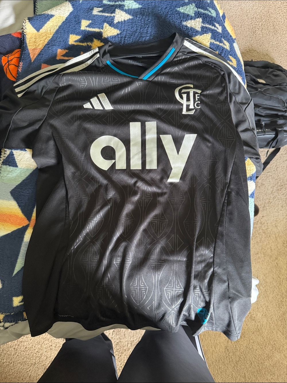 adidas charlotte FC ally soccer jersey